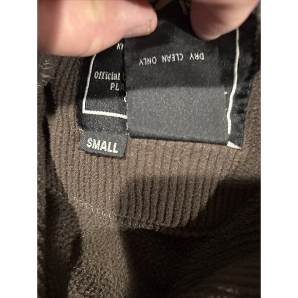 Alpha Industries S Ribbed Polar Fleece Pullover Sweater Mens Elbow Pads Military - Picture 16 of 16